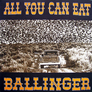 ALL YOU CAN EAT "Ballinger" 7" EP (LD) Used Copy